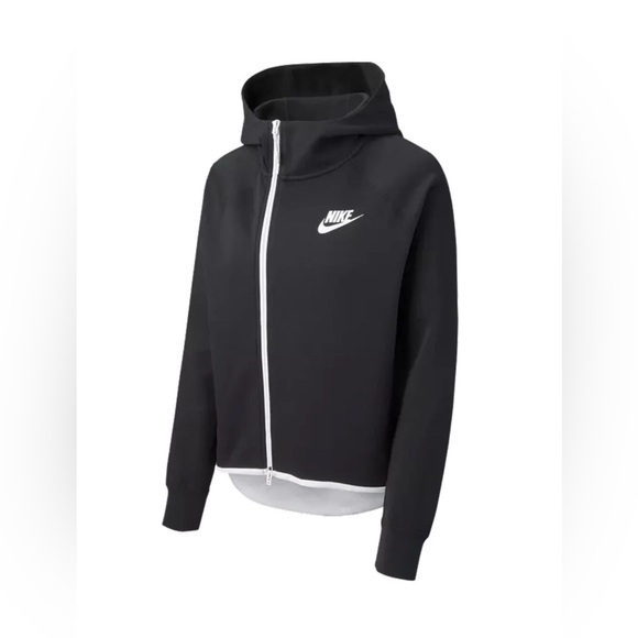 Nike Women's sportswear tech fleece oversized full Zip-Up Hoodie cape small - Picture 14 of 14